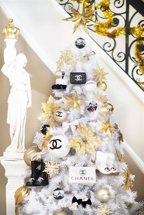 chanel christmas tree ornaments|chanel holiday 2023 gift set.